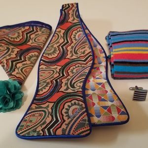 Men's Self Tie Bow Tie Sets
